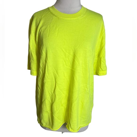 CHRISTIAN WIJNANTS
KAITLY TOP - FLUORESCENT YELLOW Sz L - Picture 2 of 8